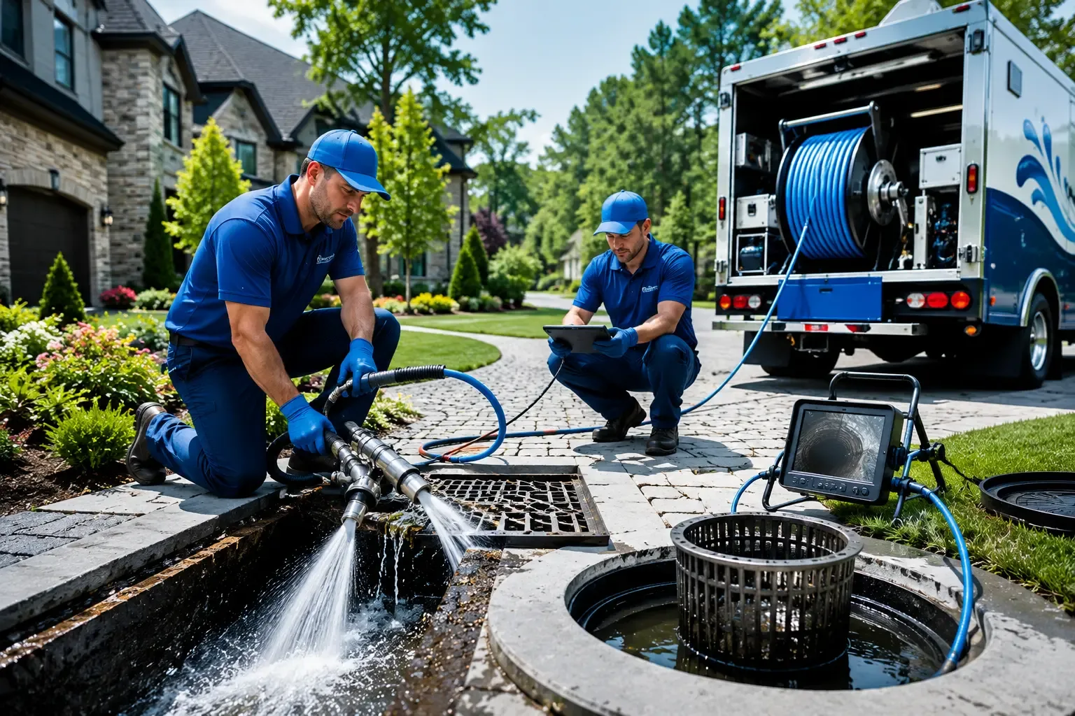 Local outdoor drain cleaning professionals in Brookside, DE