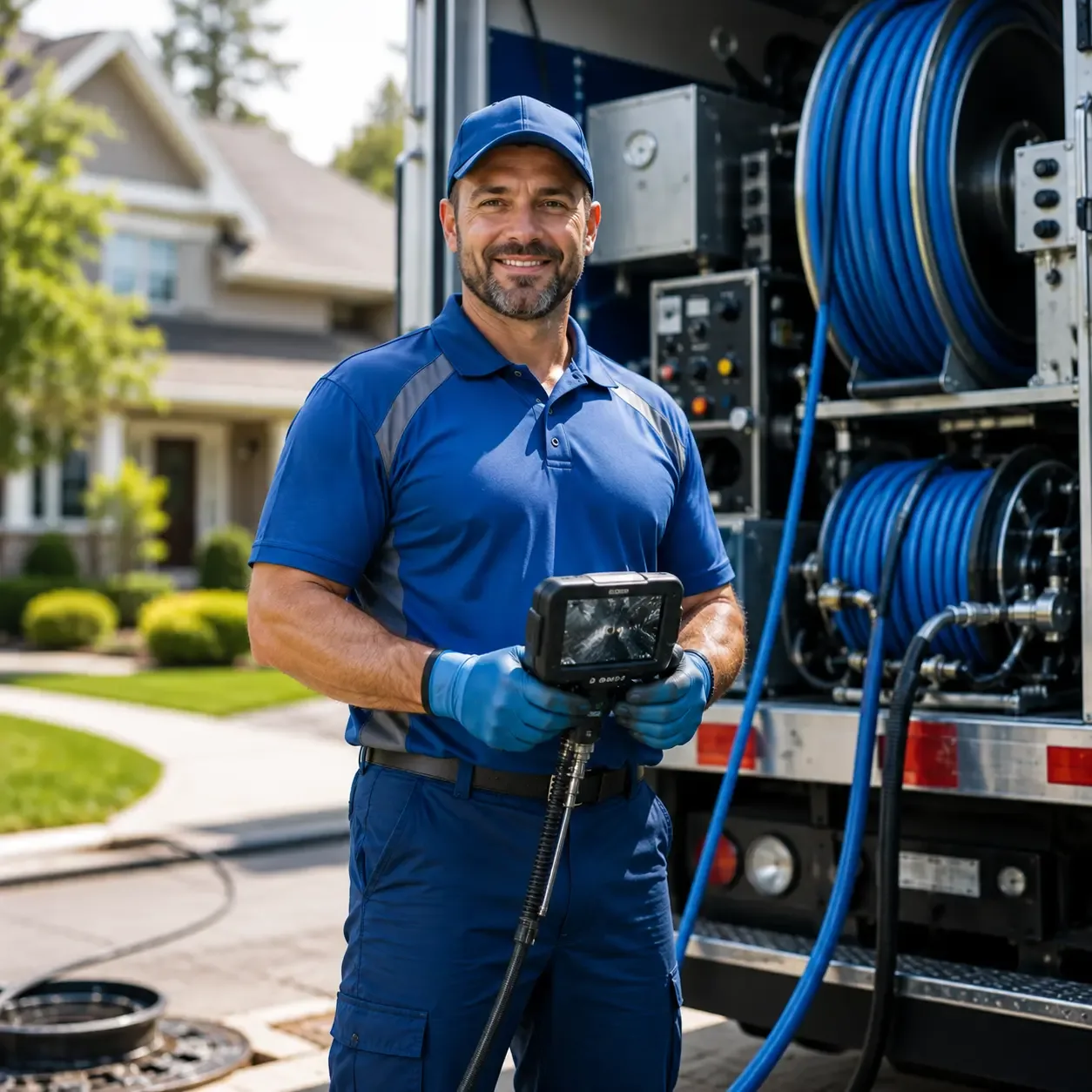 Local outdoor drain cleaning specialists in Brookside, DE